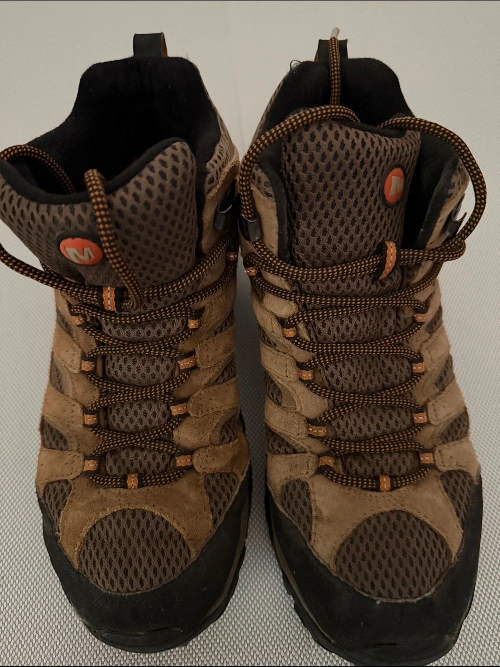 Merrell Brown and Black Hiking Boots